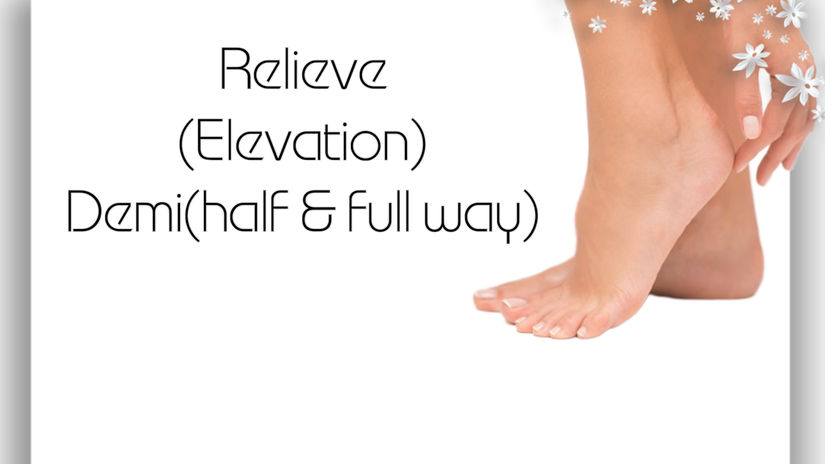 Relieve (half & full way up)